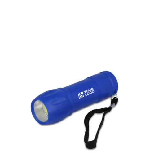 Gift Campaign Torcia in plastica riciclata in vari colori con luce COB> Torce