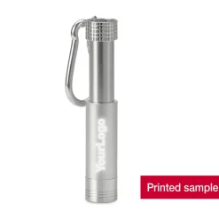 Gift Campaign Torcia LED con moschettone per stampa laser Logolight Clip> Gadget Per Auto|Torce