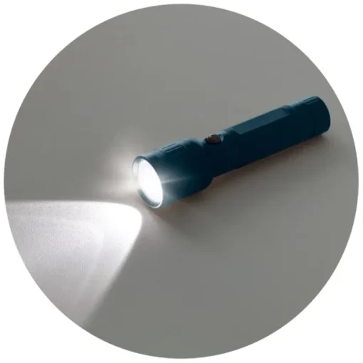 Gift Campaign Torcia leggera con luci LED da 3W in alluminio e batterie incluse> Torce