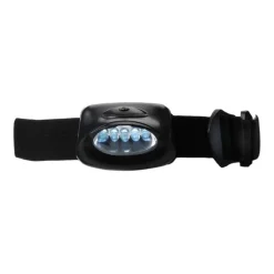 Gift Campaign Torcia personalizzabile che si indossa con 5 LED e cinturino elastico> Torce