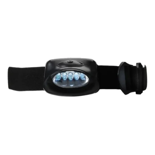 Gift Campaign Torcia personalizzabile che si indossa con 5 LED e cinturino elastico> Torce