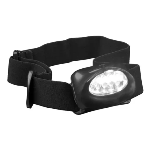 Gift Campaign Torcia personalizzabile che si indossa con 5 LED e cinturino elastico> Torce