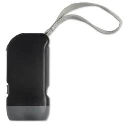 Gift Campaign Torcia personalizzata 2 LED in ABS dinamo con laccetto DynaLight> Torce