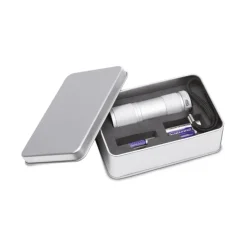 Gift Campaign Torcia personalizzata metallo 9 LED con laccetto e batterie LightBeam></noscript> Torce