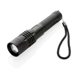 Gift Campaign Torcia promozionale 5 illuminazioni con SOS ricarca USB GearX></noscript> Gadget Per Auto|Torce