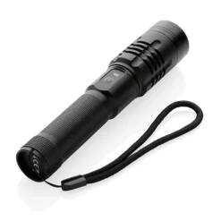 Gift Campaign Torcia promozionale 5 illuminazioni con SOS ricarca USB GearX></noscript> Gadget Per Auto|Torce