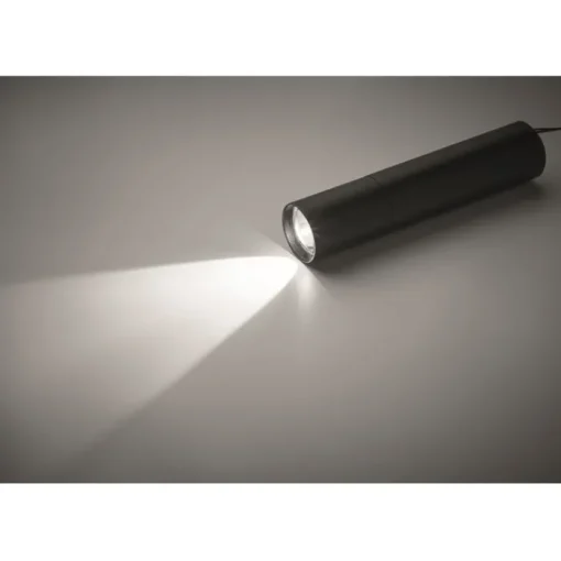 Gift Campaign Torcia ricaricabile con 3 livelli di luce e funzione zoom da 110 lumen> Torce