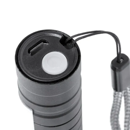 Gift Campaign Torcia ricaricabile con 1 luce LED e 10 luci COB sul manico> Torce