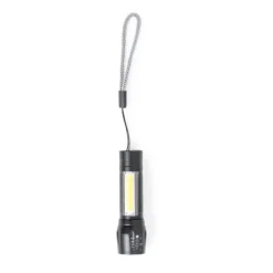 Gift Campaign Torcia ricaricabile con 1 luce LED e 10 luci COB sul manico></noscript> Torce