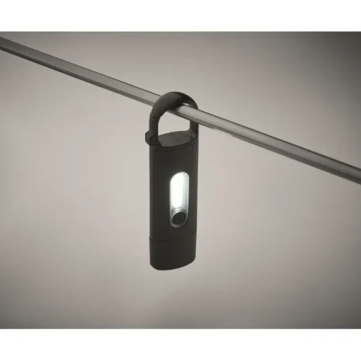 Gift Campaign Torcia tascabile COB con 3 modalità di illuminazione e moschettone> Torce