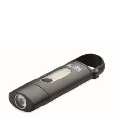 Gift Campaign Torcia tascabile COB con 3 modalità di illuminazione e moschettone></noscript> Torce