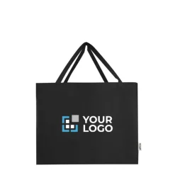 Gift Campaign Tote bag con ampio scomparto principale in cotone riciclato 220 g/m²><noscript><img width=