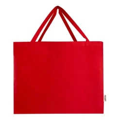 Gift Campaign Tote bag con ampio scomparto principale in cotone riciclato 220 g/m²><noscript><img width=