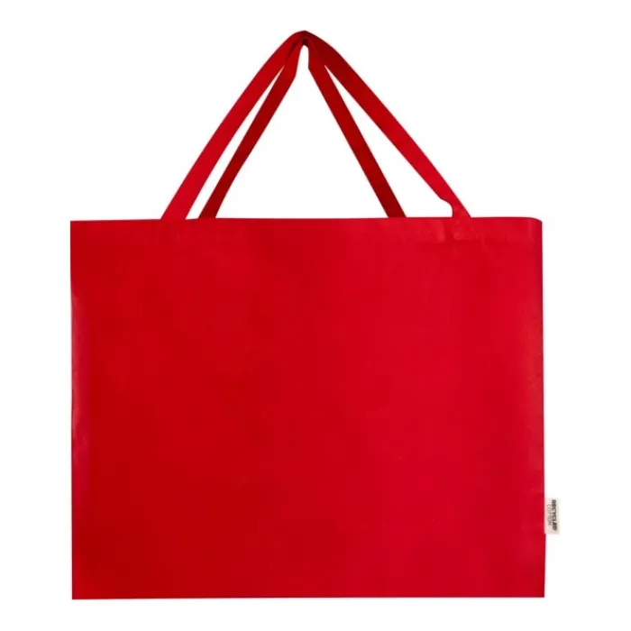 Gift Campaign Tote bag con ampio scomparto principale in cotone riciclato 220 g/m²> Shopper In Cotone Personalizzate