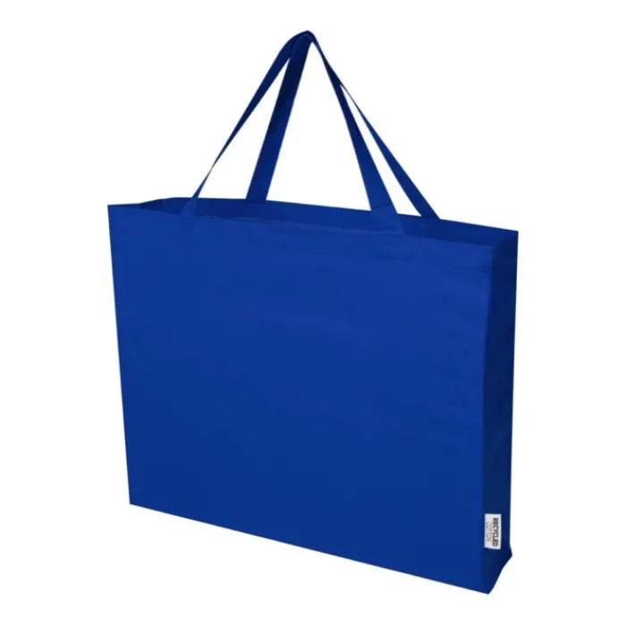 Gift Campaign Tote bag con ampio scomparto principale in cotone riciclato 220 g/m²> Shopper In Cotone Personalizzate