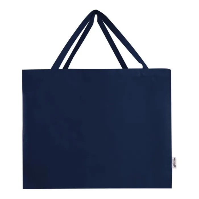Gift Campaign Tote bag con ampio scomparto principale in cotone riciclato 220 g/m²> Shopper In Cotone Personalizzate