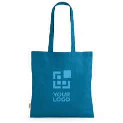 Gift Campaign Tote bag con manici lunghi in rPET e cotone riciclato da 140 g/m2></noscript> Borse Per La Spesa|Tote Bag Personalizzate