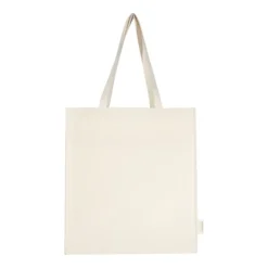 Gift Campaign Tote bag con soffietto in cotone biologico 180g/m² con manici lunghi></noscript> Shopper In Cotone Personalizzate