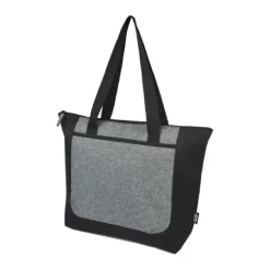 Gift Campaign Tote bag da personalizzare bicolore con zip e tasca Tote DuoTone> Gadget Ecologici|Tote Bag Personalizzate