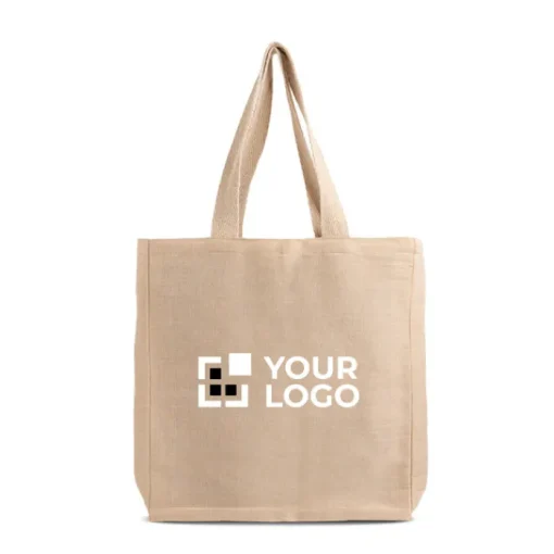 Gift Campaign Tote bag ecologica grande ideale per la spesa realizzata in juco> Borse Per La Spesa