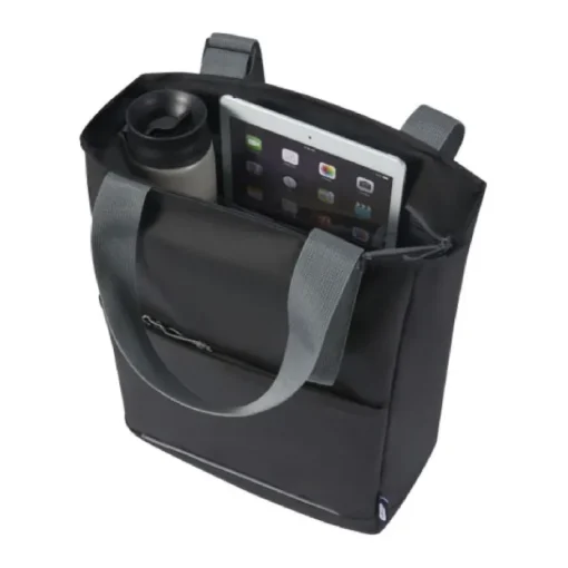 Gift Campaign Tote bag impermeabile con tasca pc 14” in poliestere riciclato 600D> Borse Da Viaggio|Borse Porta Pc