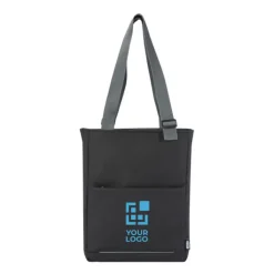 Gift Campaign Tote bag impermeabile con tasca pc 14” in poliestere riciclato 600D></noscript> Borse Da Viaggio|Borse Porta Pc