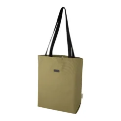 Gift Campaign Tote bag in canvas di cotone riciclato certificato con tasca pc 15”> Borse Porta Pc|Tote Bag Personalizzate