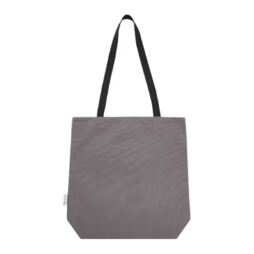 Gift Campaign Tote bag in canvas di cotone riciclato certificato con tasca pc 15”> Borse Porta Pc|Tote Bag Personalizzate