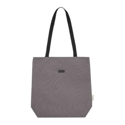 Gift Campaign Tote bag in canvas di cotone riciclato certificato con tasca pc 15”> Borse Porta Pc|Tote Bag Personalizzate