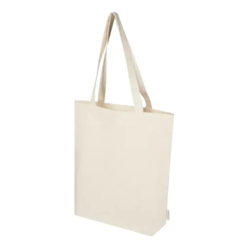 Gift Campaign Tote bag in cotone biologico certificato da 180 g/m² con manici lunghi> Shopper In Cotone Personalizzate