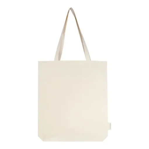 Gift Campaign Tote bag in cotone biologico certificato da 180 g/m² con manici lunghi> Shopper In Cotone Personalizzate