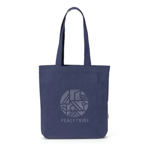 Gift Campaign Tote bag in cotone e poliestere riciclato con manici lunghi 280 g/m2> Tote Bag Personalizzate|Shopper In Cotone Personalizzate