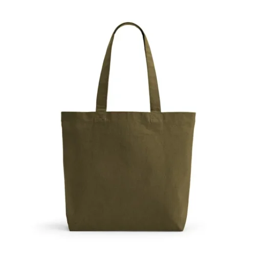 Gift Campaign Tote bag in cotone riciclato da 280 g/m2 e poliestere con manici lunghi> Tote Bag Personalizzate|Shopper In Cotone Personalizzate