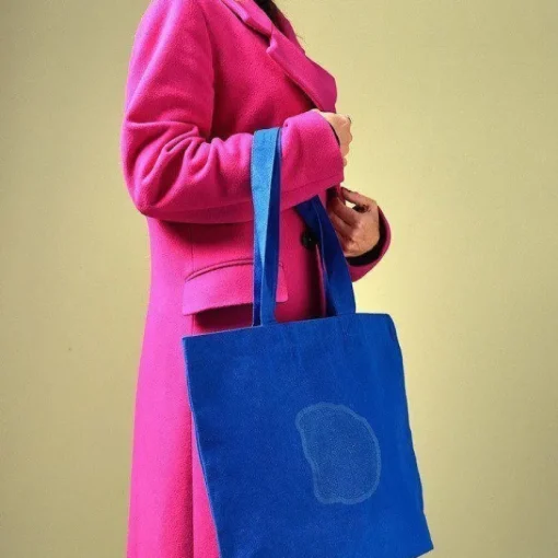Gift Campaign Tote bag in cotone riciclato da 280 g/m2 e poliestere con manici lunghi> Tote Bag Personalizzate|Shopper In Cotone Personalizzate