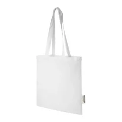 Gift Campaign Tote bag in cotone riciclato 140 g/m2 con manici lunghi 30 cm> Tote Bag Personalizzate|Shopper In Cotone Personalizzate