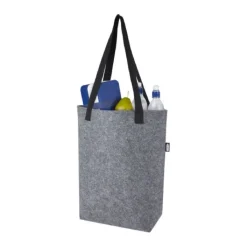 Gift Campaign Tote bag in feltro riciclato con manici in cotone intrecciato 12l></noscript> Tote Bag Personalizzate|Borse Di Tela Personalizzate