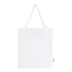 Gift Campaign Tote bag per la spesa con manici lunghi in cotone riciclato 140 g/m²> Shopper In Cotone Personalizzate