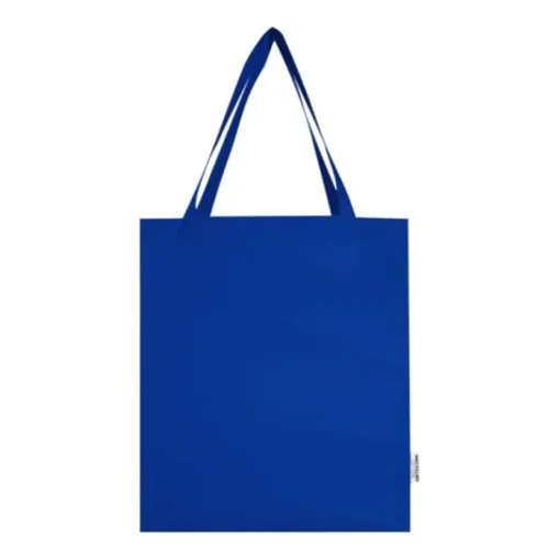 Gift Campaign Tote bag per la spesa con manici lunghi in cotone riciclato 140 g/m²> Shopper In Cotone Personalizzate