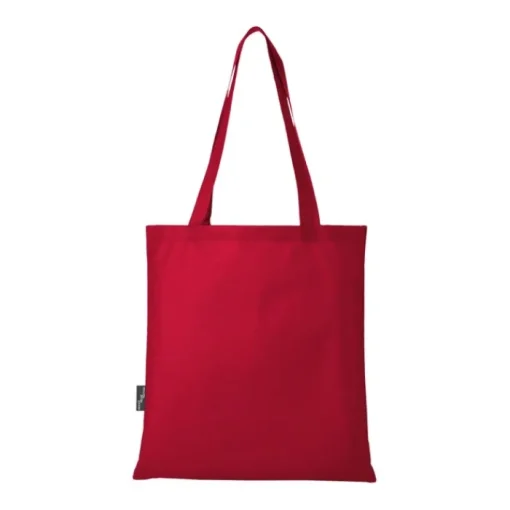 Gift Campaign Tote bag poliestere riciclato certificato da 80 g/m2 con manici lunghi> Borse Per La Spesa|Tote Bag Personalizzate