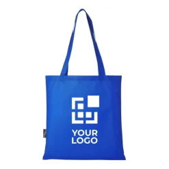 Gift Campaign Tote bag poliestere riciclato certificato da 80 g/m2 con manici lunghi></noscript> Borse Per La Spesa|Tote Bag Personalizzate