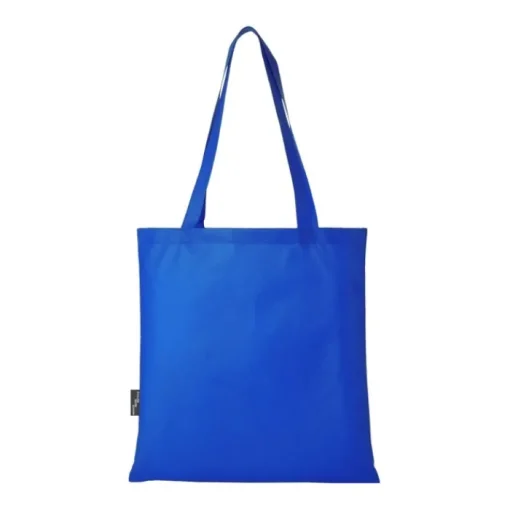Gift Campaign Tote bag poliestere riciclato certificato da 80 g/m2 con manici lunghi> Borse Per La Spesa|Tote Bag Personalizzate