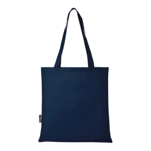 Gift Campaign Tote bag poliestere riciclato certificato da 80 g/m2 con manici lunghi> Borse Per La Spesa|Tote Bag Personalizzate