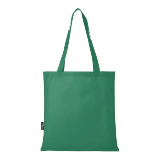 Gift Campaign Tote bag poliestere riciclato certificato da 80 g/m2 con manici lunghi> Borse Per La Spesa|Tote Bag Personalizzate