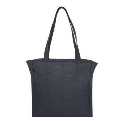 Gift Campaign Tote bag XL con cerniera e tasca in cotone riciclato da 500 g/m2><noscript><img width=