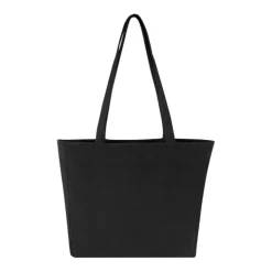 Gift Campaign Tote bag XL con cerniera e tasca in cotone riciclato da 500 g/m2><noscript><img width=