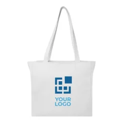 Gift Campaign Tote bag XL con cerniera e tasca in cotone riciclato da 500 g/m2><noscript><img width=