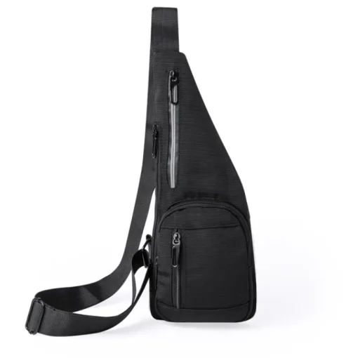 Gift Campaign Tracolla con molteplici tasche organizzative in poliestere 300D> Borse Da Viaggio