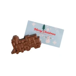 Gift Campaign Trenino di cioccolato al latte con bigliettino personalizzato 20g> Cioccolatini