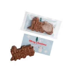 Gift Campaign Trenino di cioccolato al latte con bigliettino personalizzato 20g> Cioccolatini