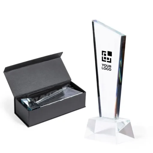 Gift Campaign Trofei personalizzati in vetro con scatola protettiva magnetica Victory> Medaglie E Trofei|Gadget Per Eventi Sportivi